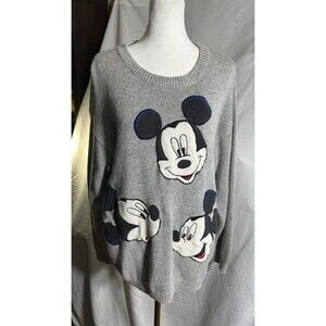 Vintage Mickey Sweather Grey Sz. M